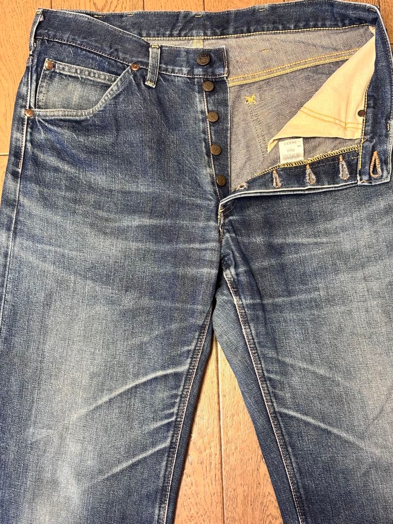 Lee RIDERS 101B 2000 復刻 サイド黒タグ 日本製 34