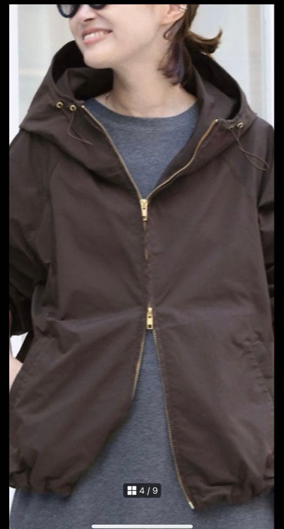 お値下げ品★ドゥーズィエムクラス WASHED FULL ZIP ブルゾン