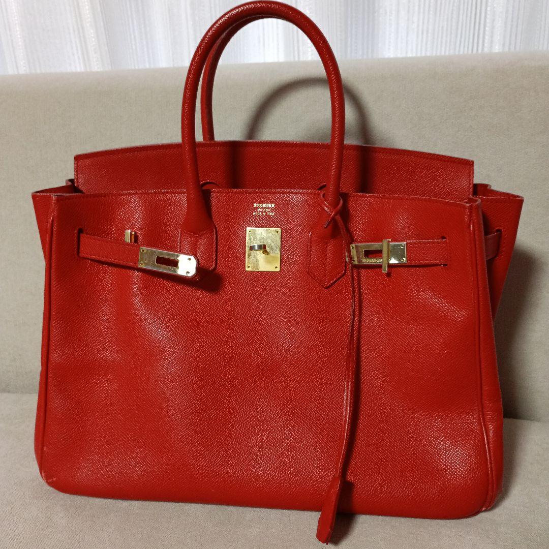 Eponine レッド バッグ 保存袋付き