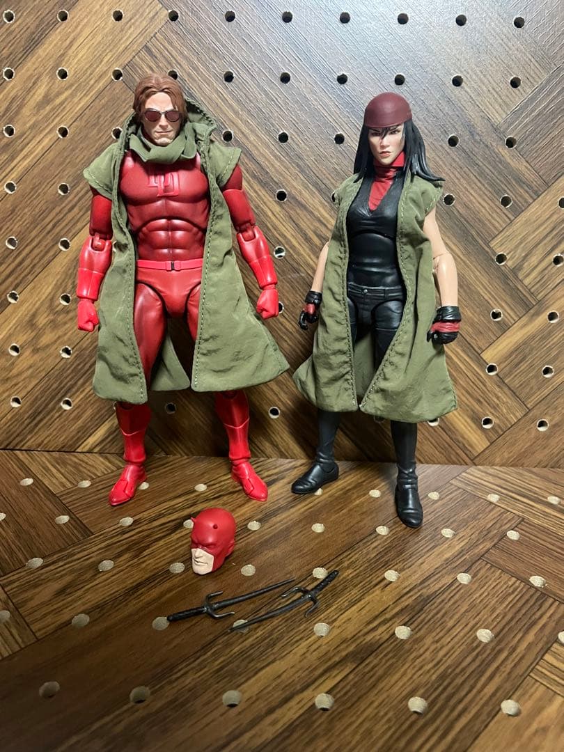 デアデビル　エレクトラフィギュアセット売り