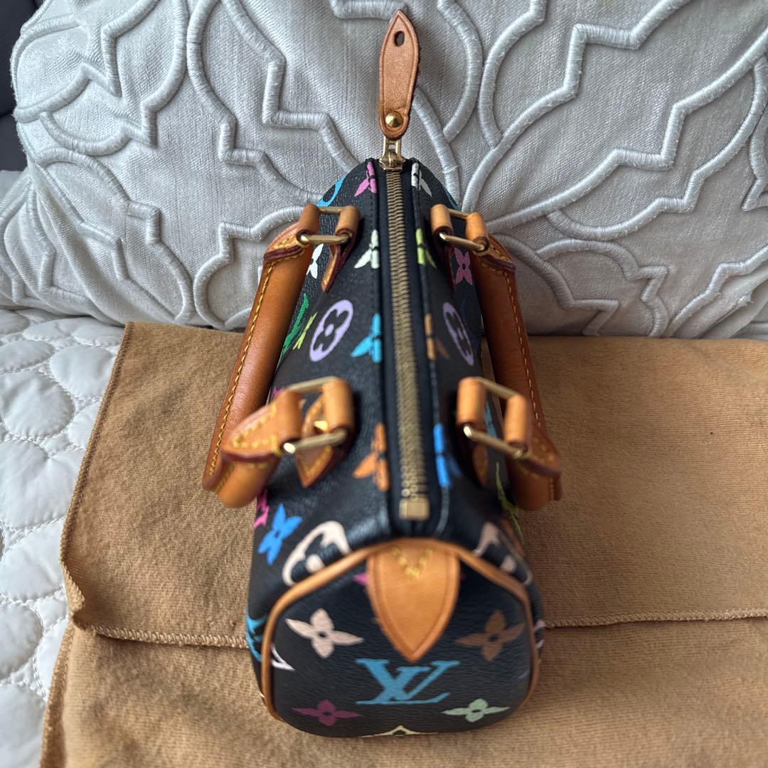 ⭐︎LV ルイヴィトン　モノグラム　マルチカラー・ノアール　ミニスピーディ⭐︎