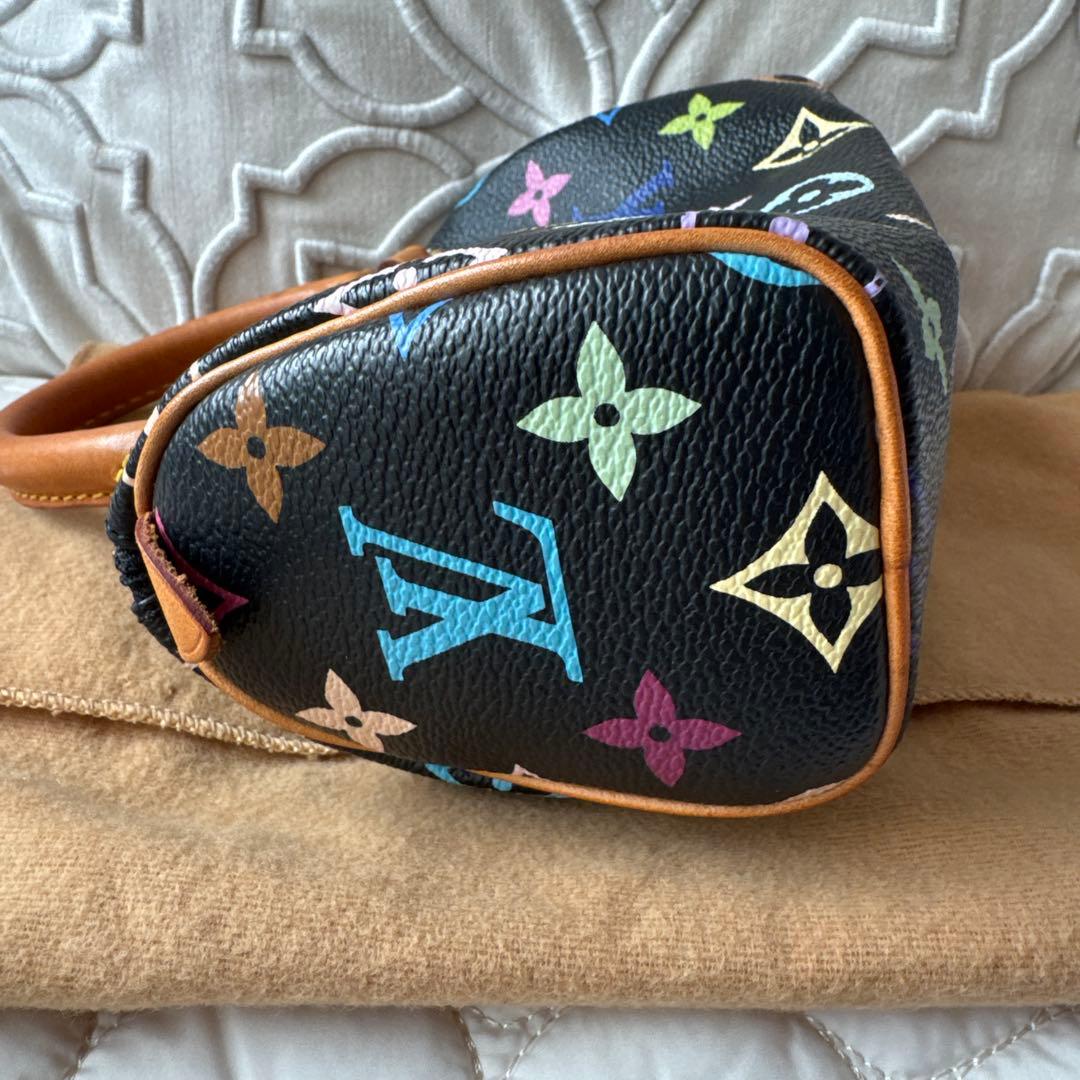 ⭐︎LV ルイヴィトン　モノグラム　マルチカラー・ノアール　ミニスピーディ⭐︎