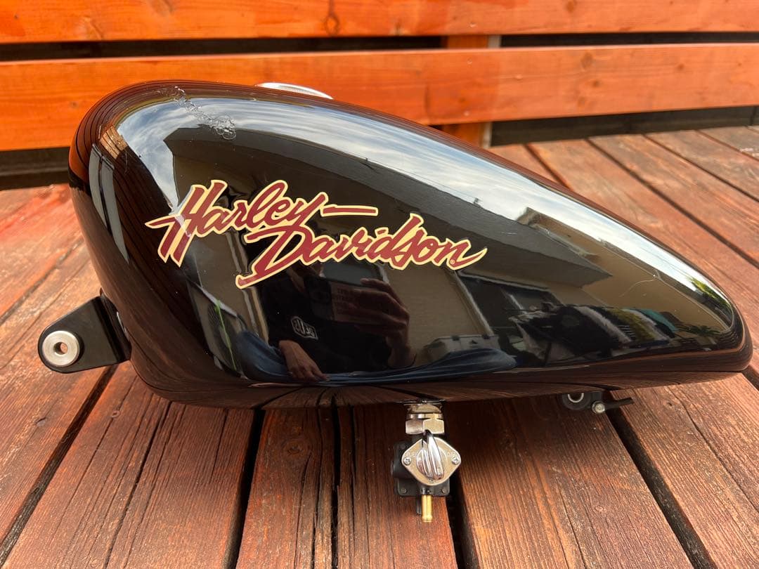 きゅう　Harley Davidson バイクタンク ブラック