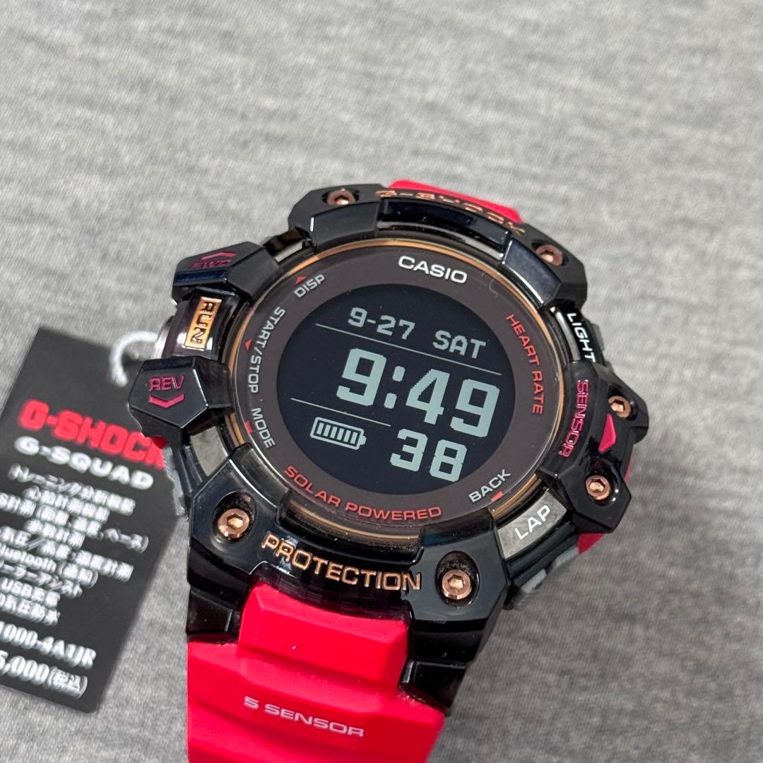 【美品】G-SHOCK 腕時計 GBD-H1000-4A1JR ソーラー電波時計