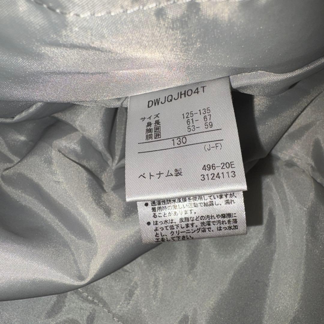 超美品　DESCENTE ヒートナビ 子供用スキーウェア 上下セット 130