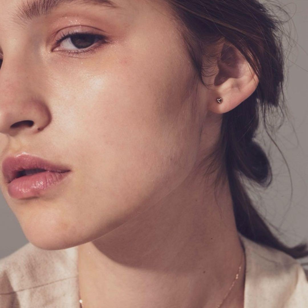 ete K18 MPG ピアス ピンクゴールド 片耳