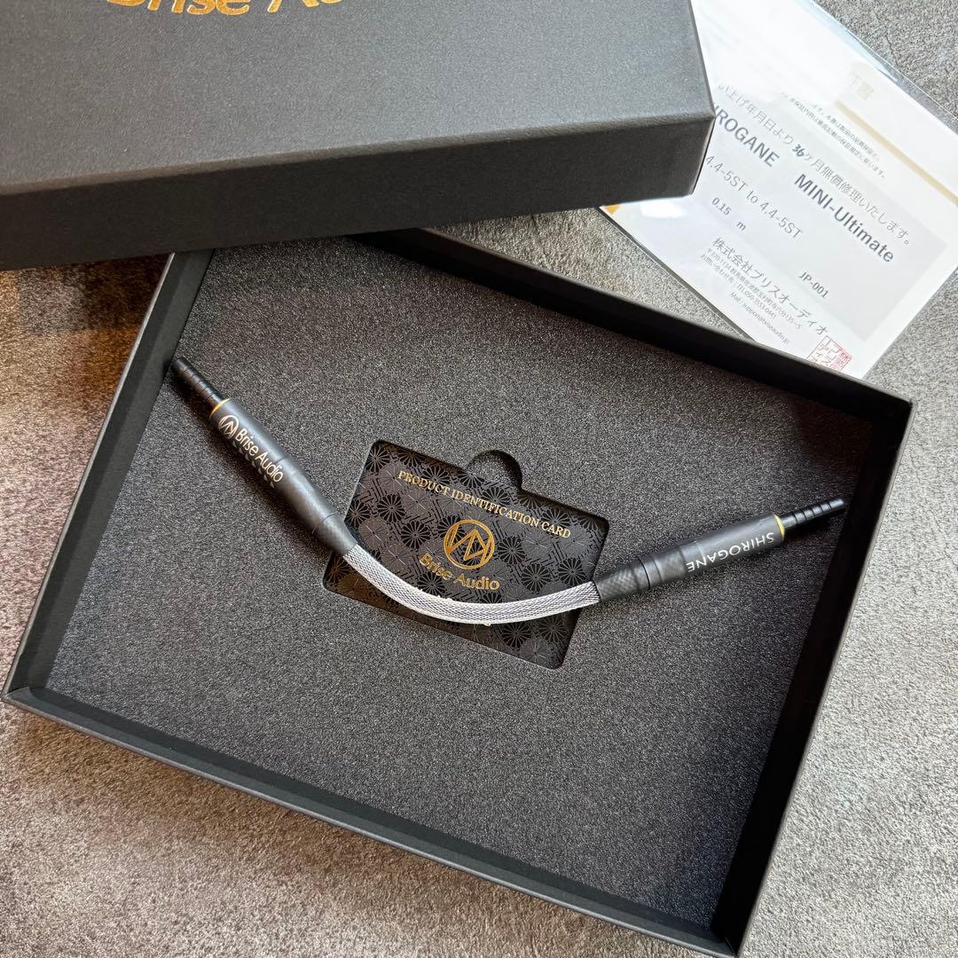Brise Audio SHIROGANE IC ケーブル 4.4mm