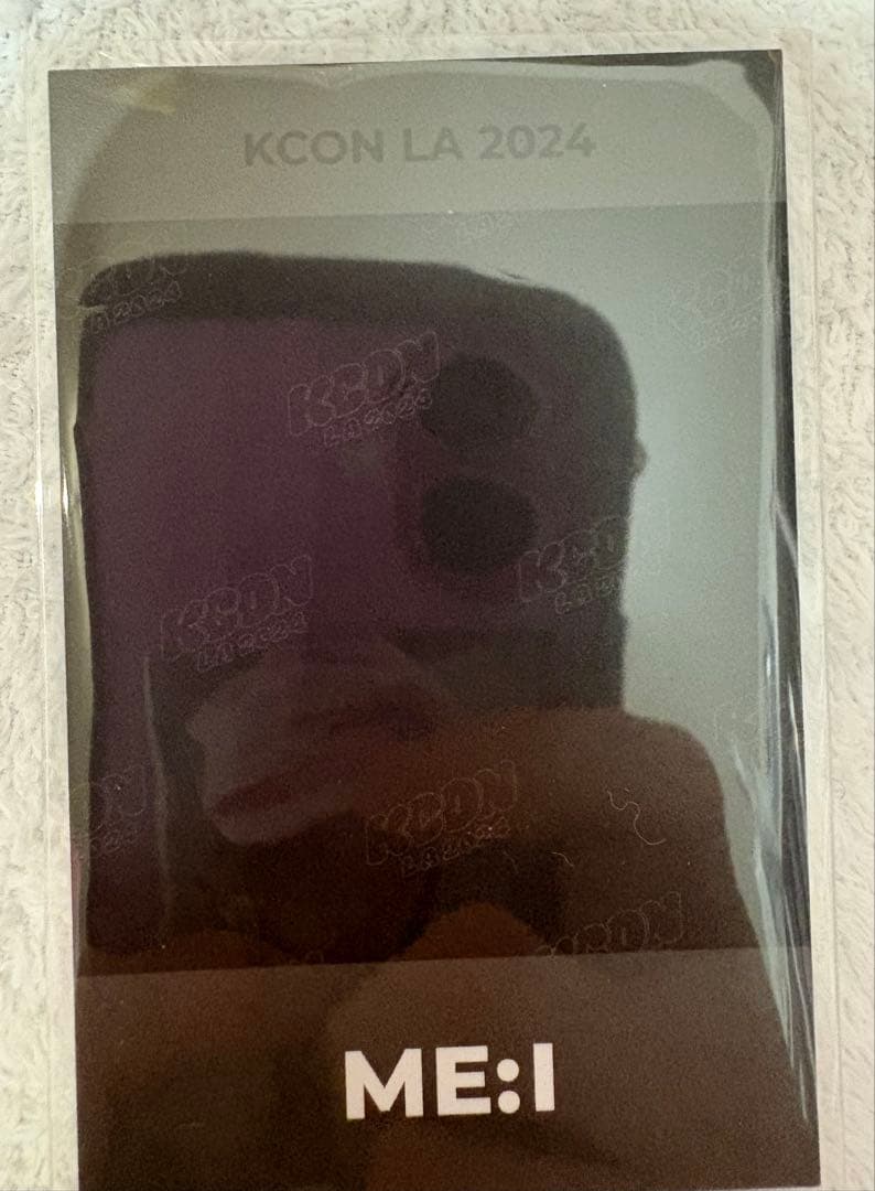 ME:I トレカ 石井蘭 KCON LA ポラロイド　正規品
