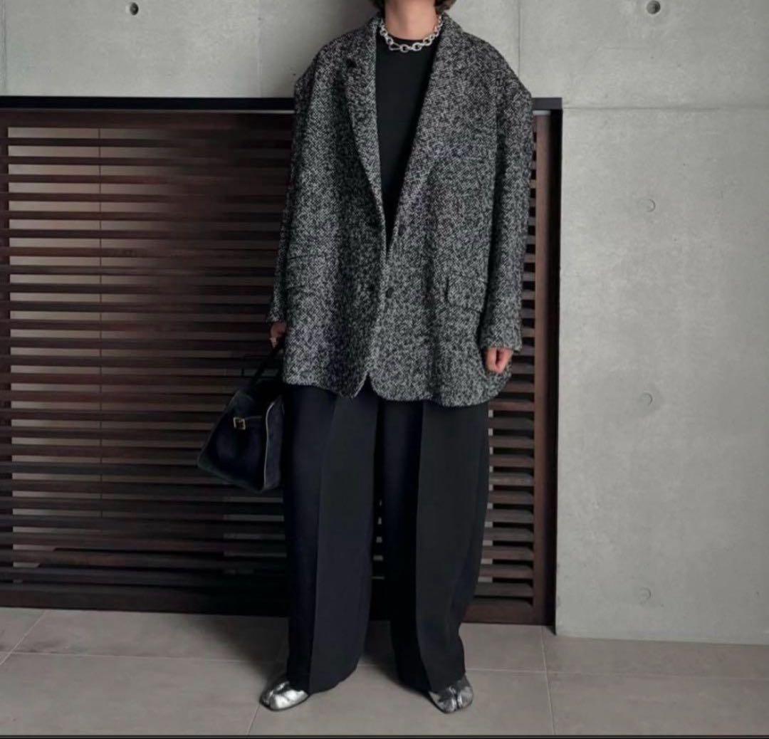 e*☆様 LOHENローヘン 24AW ツイード ジャケットジャコット