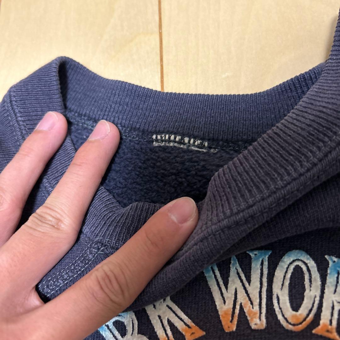 r*0様 60s カラーフロッキー ヴィンテージ スウェット