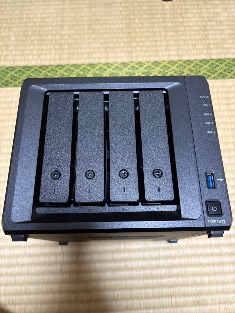 Synology DS918+ NAS ほぼ新品HDD4Tx4台