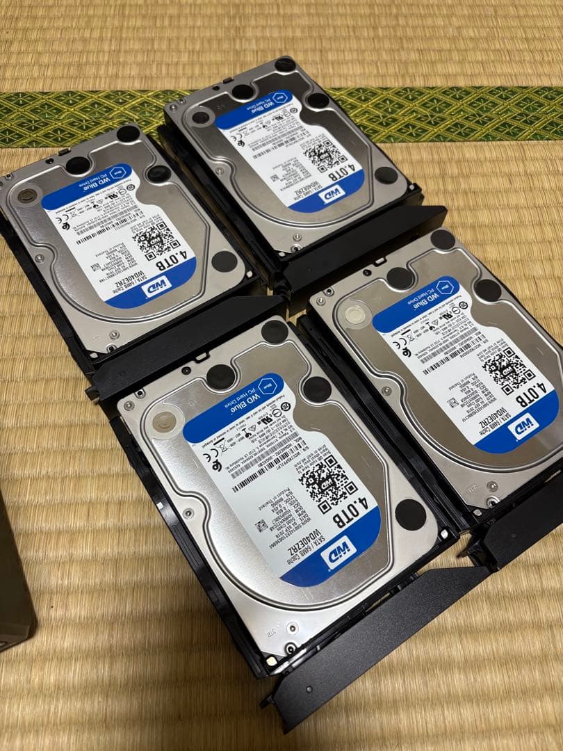 Synology DS918+ NAS ほぼ新品HDD4Tx4台
