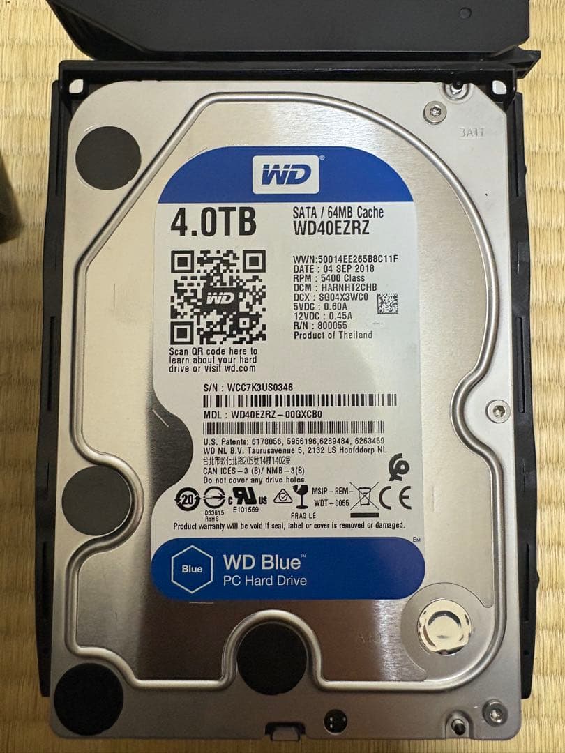 Synology DS918+ NAS ほぼ新品HDD4Tx4台