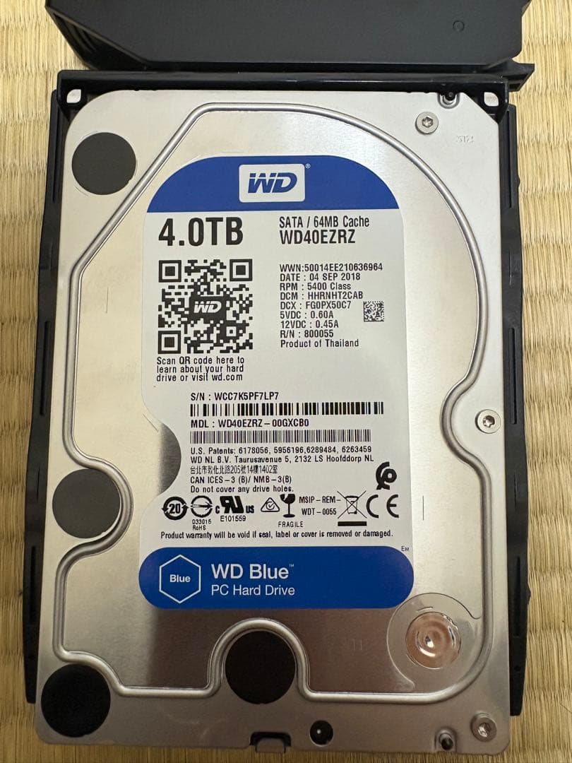 Synology DS918+ NAS ほぼ新品HDD4Tx4台