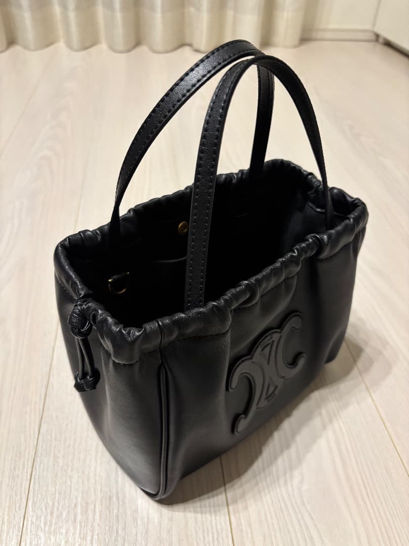 ブラック ミニバッグ 合成皮革