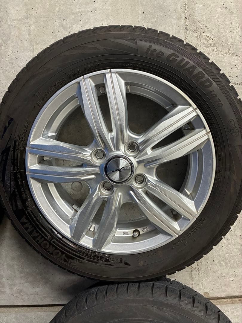 ice GUARD ig70 155/65R14 タイヤセット 14インチ