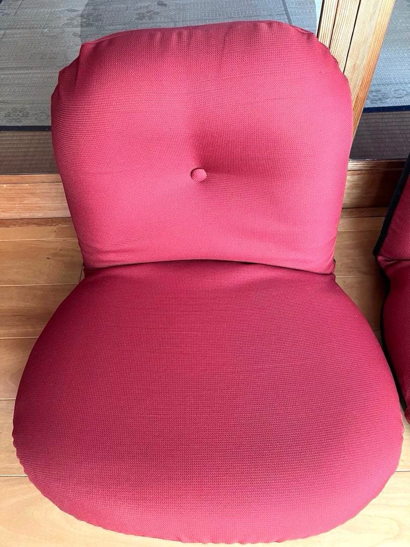 【美品】こたつ座椅子　通販生活　リクライニング　2個セット