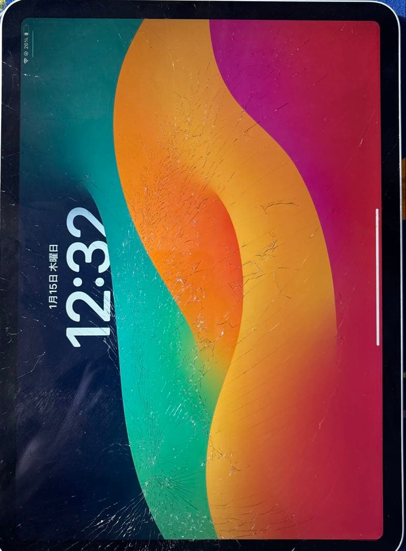 液晶・タッチOK iPad Pro 11 第1世代 画面割れ FaceID不可