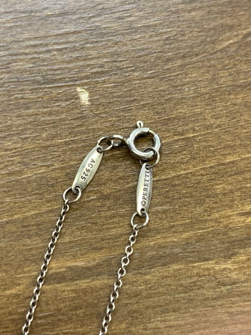 ティファニー　バイヤザード　0.03ct ネックレス　925 エルサペレッティ