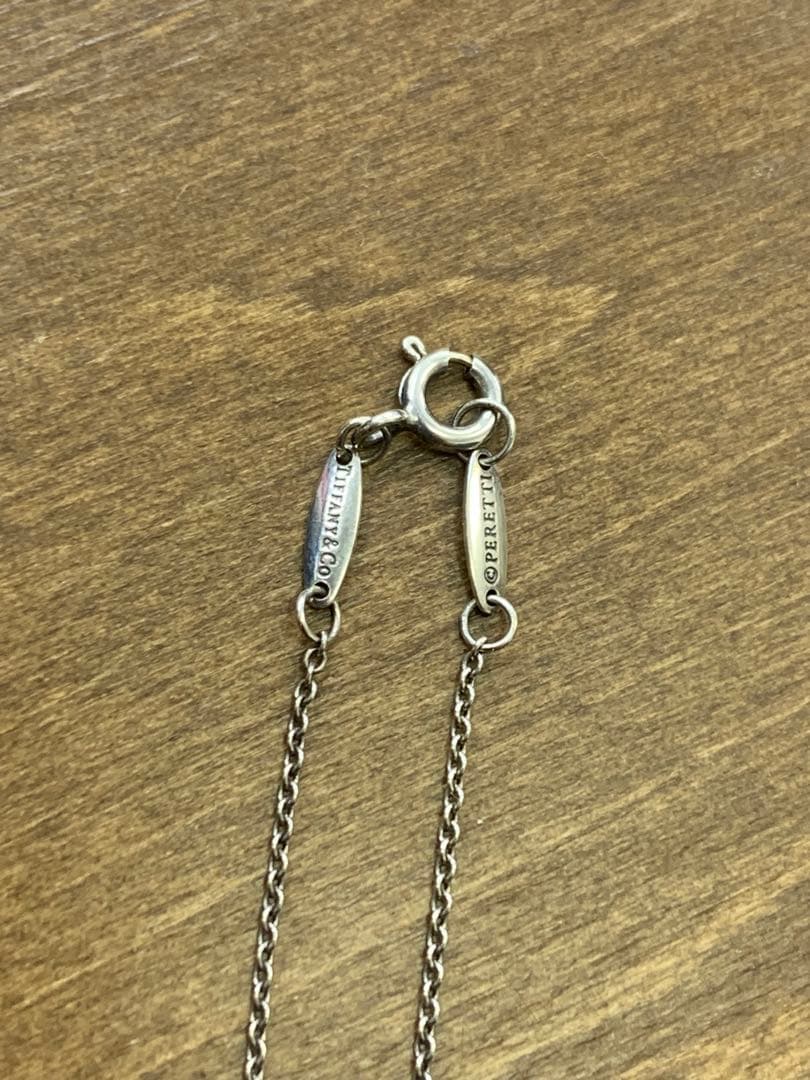 ティファニー　バイヤザード　0.03ct ネックレス　925 エルサペレッティ