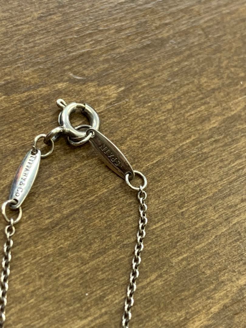 ティファニー　バイヤザード　0.03ct ネックレス　925 エルサペレッティ