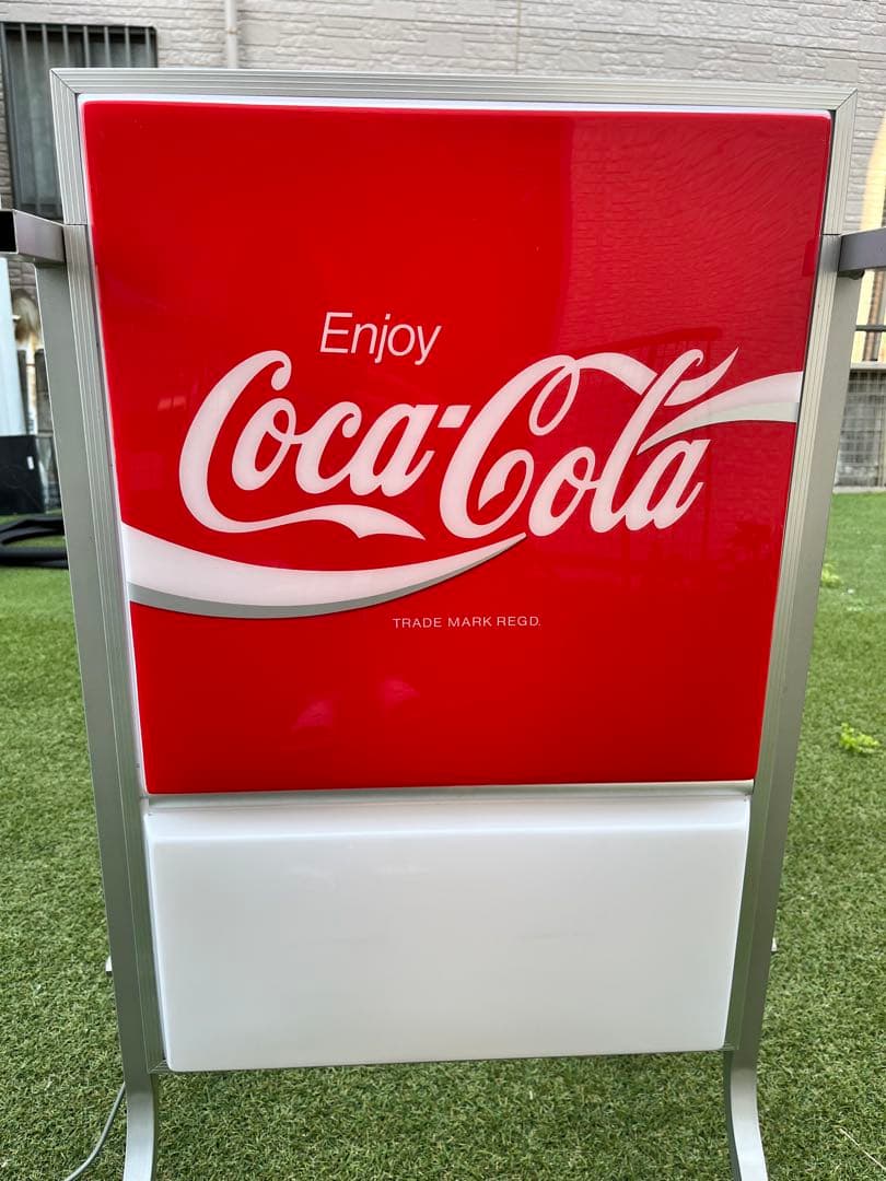 Coca-Cola スタンド看板 LED照明付き
