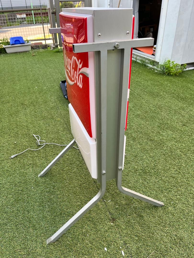 Coca-Cola スタンド看板 LED照明付き