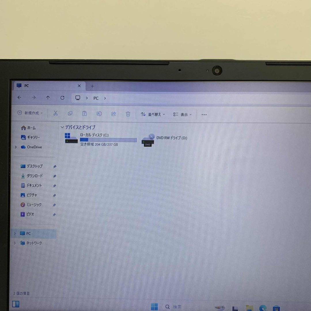 Windowsノート本体 #937 NEC VersaPro VF-3 i5-7200U 8GB 256G