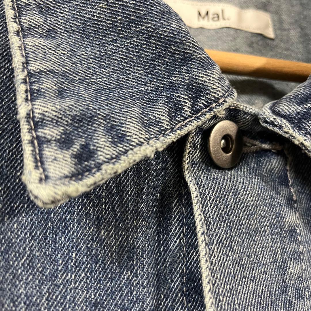 Mal. 　オリジナルデニムジャケット　レレレさん　サイズ01 美品
