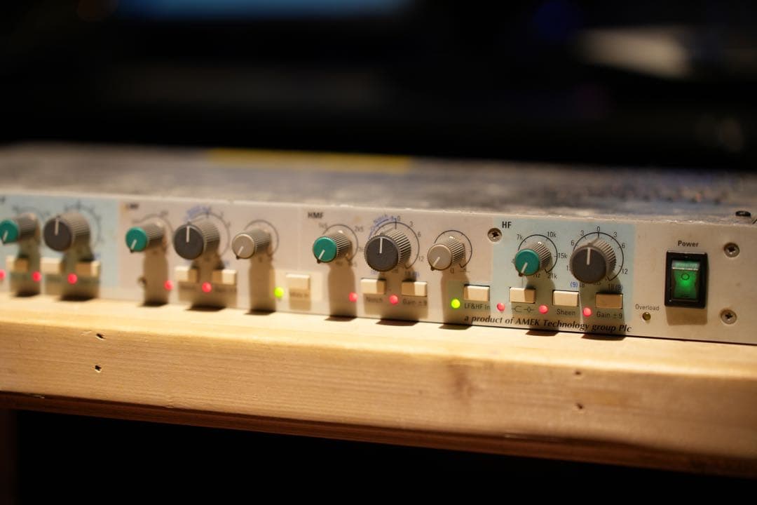 AMEK 9098 EQ マイクプリ EQ