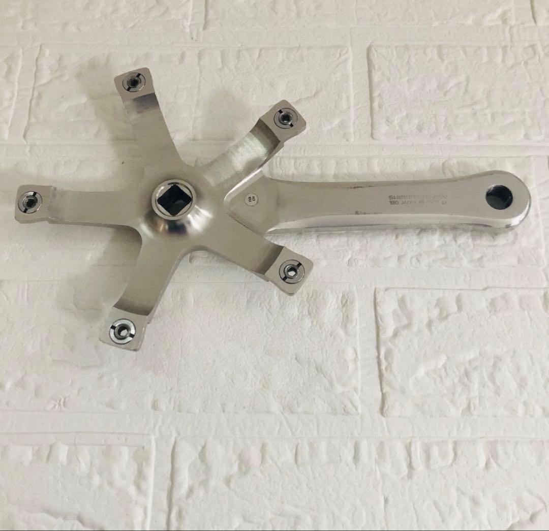 シマノ NJS ピスト クランク FC-7600 167.5mm SHIMANO