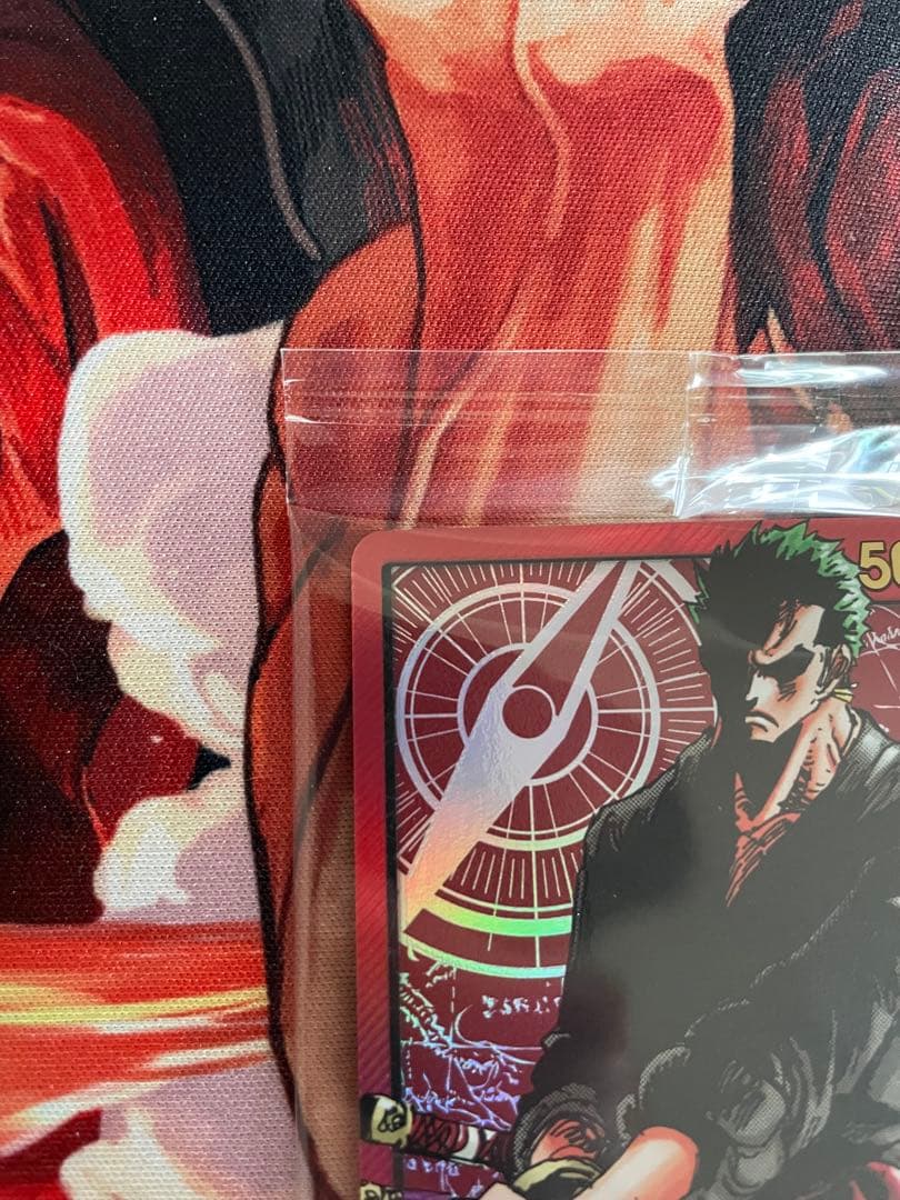 ワンピース カードゲーム ロロノア・ゾロ　レカフィグ　金　リーダー