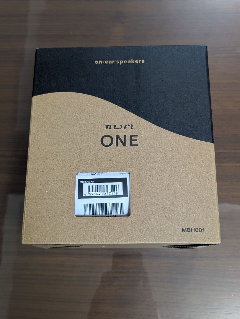 新品未開封 nwm ONE オンイヤースピーカー MBH001 ダークグレー