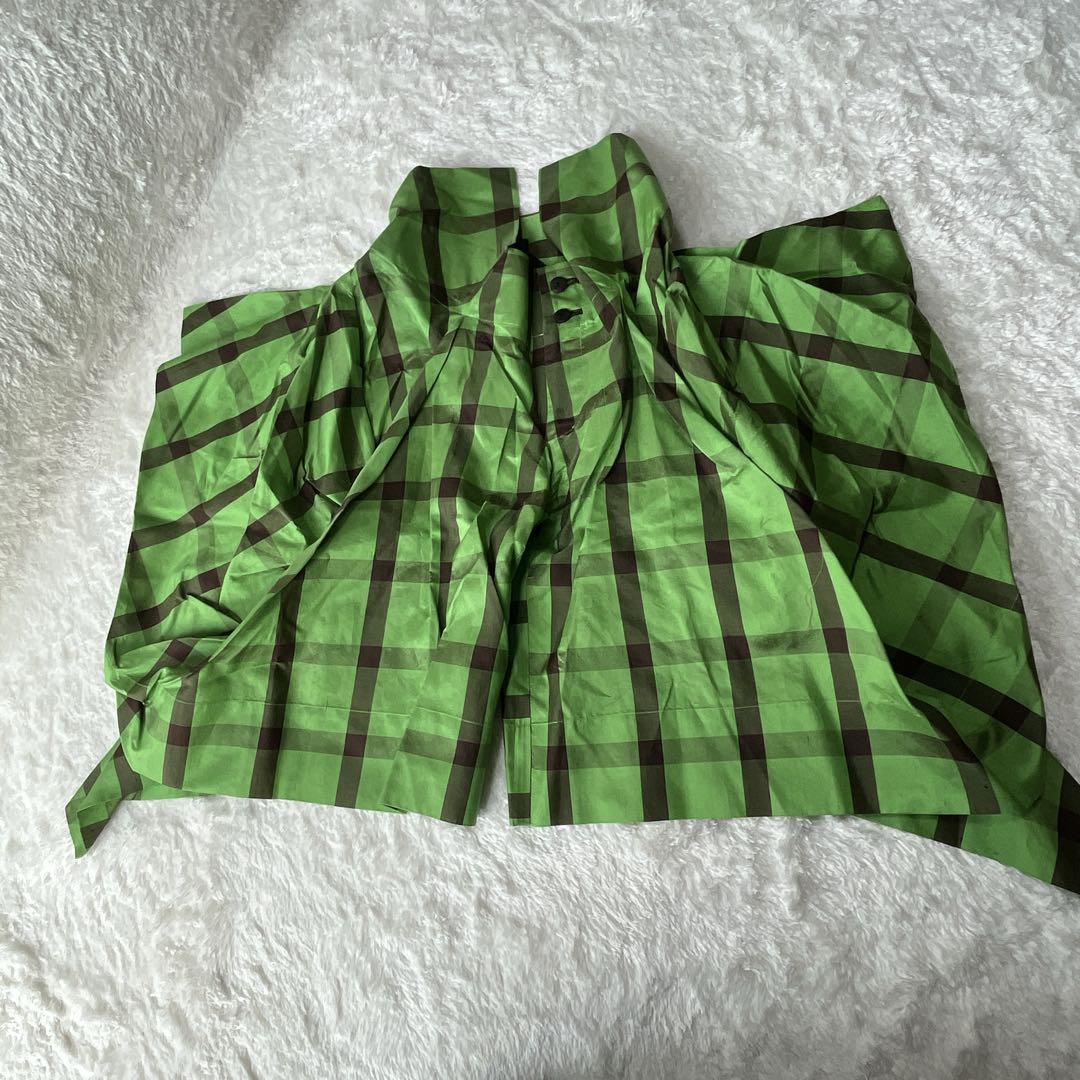 【カワイイ！希少❣】ベルンハルト　ウィルヘルム　ハーフパンツ　チェック　パリコレ