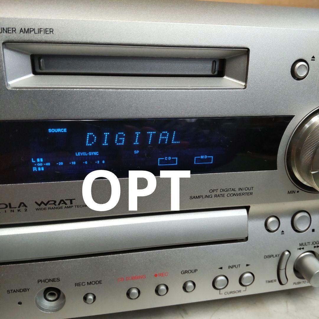 値下げ リペア済 CD/MD/FM/AM/AUX/OPT 70W 5Ω セット
