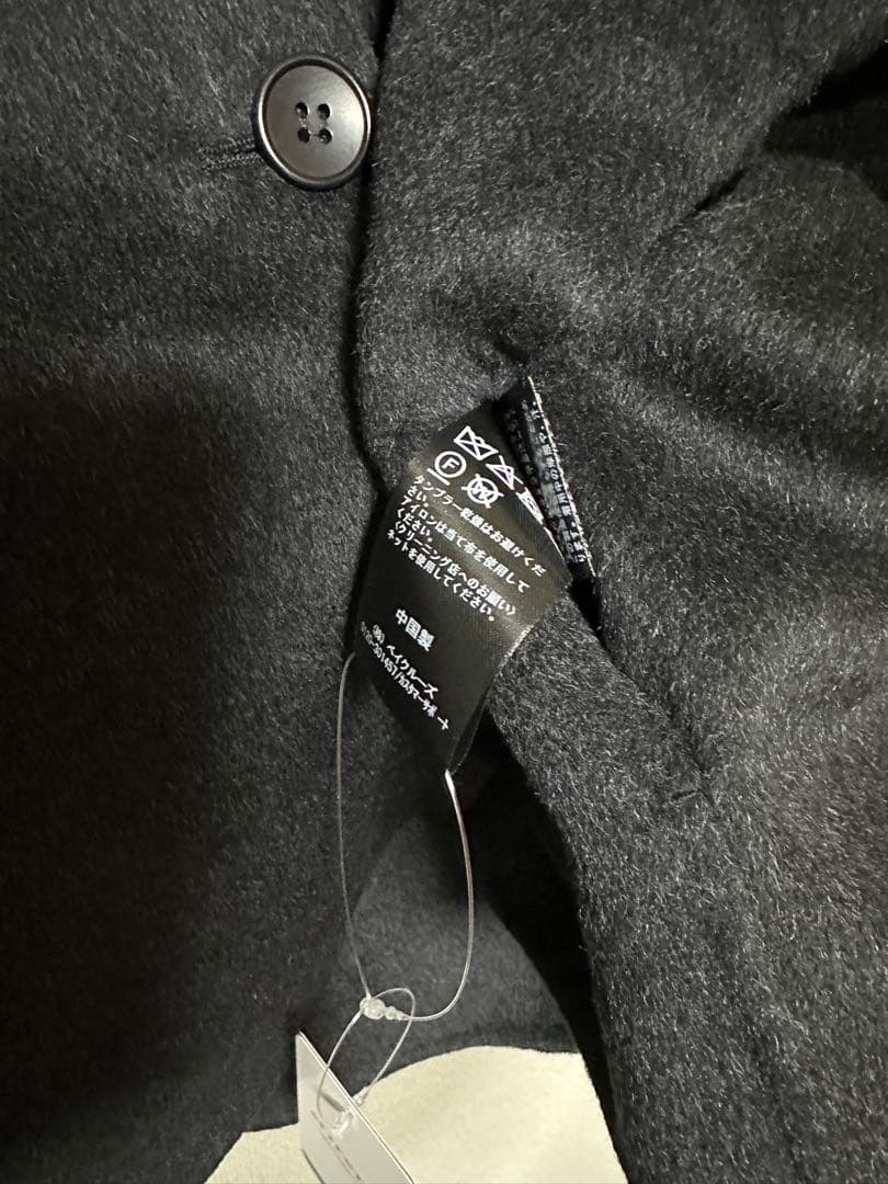 plage HAMILTON Jacket コート　ブラック