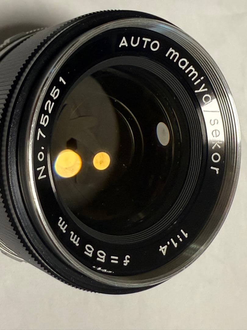 AUTO mamiya/sekor 55mm f/1.4 M42 オールドレンズ