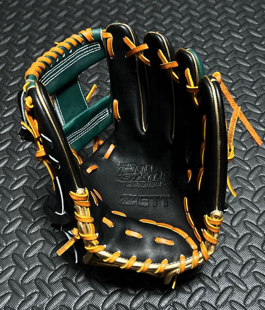 新品 オーダー ZETT プロステイタス 軟式 内野手用 グローブ 今宮モデル