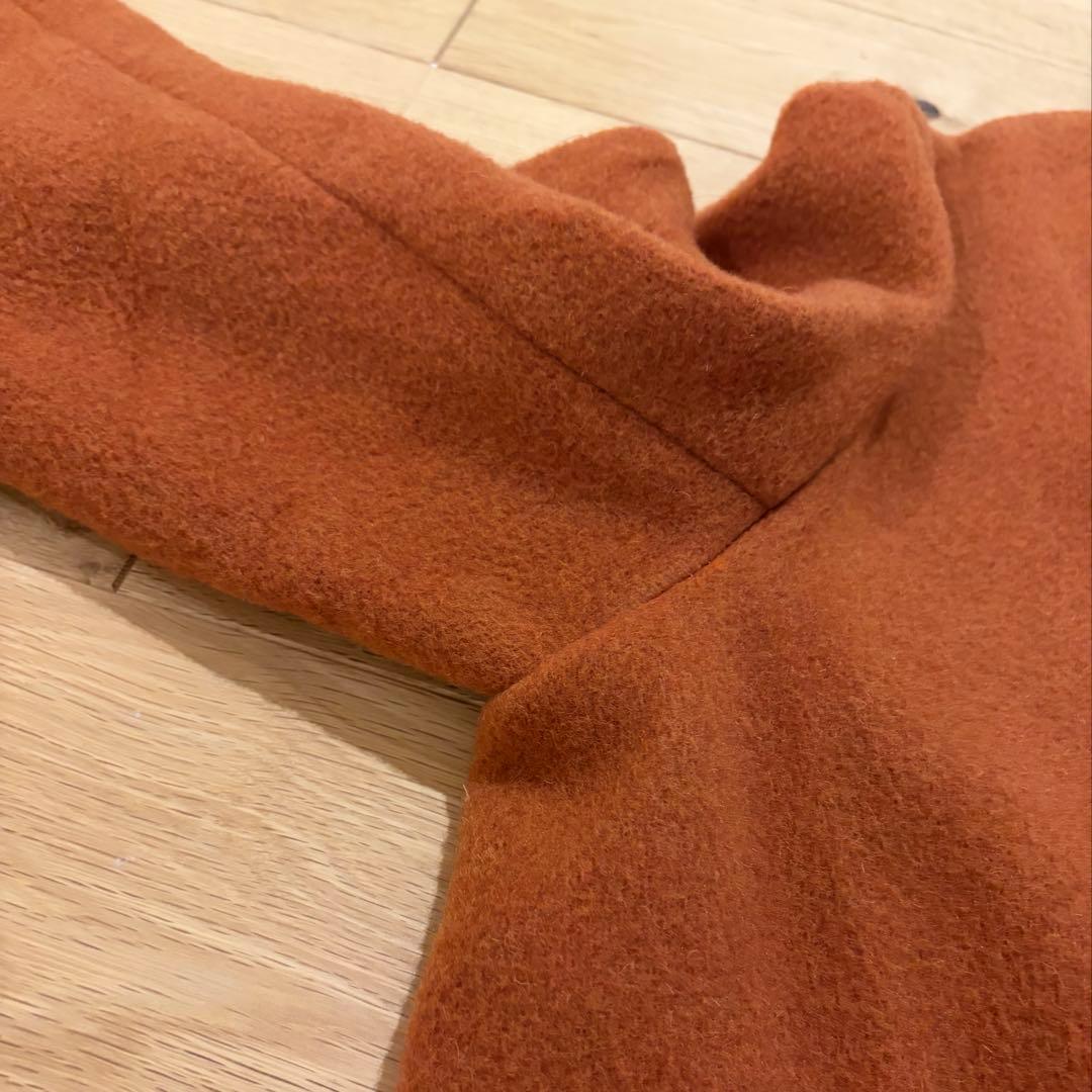 ★最終値下げ1月11日まで★ダントン　ウールモッサ　ノーカラーコート