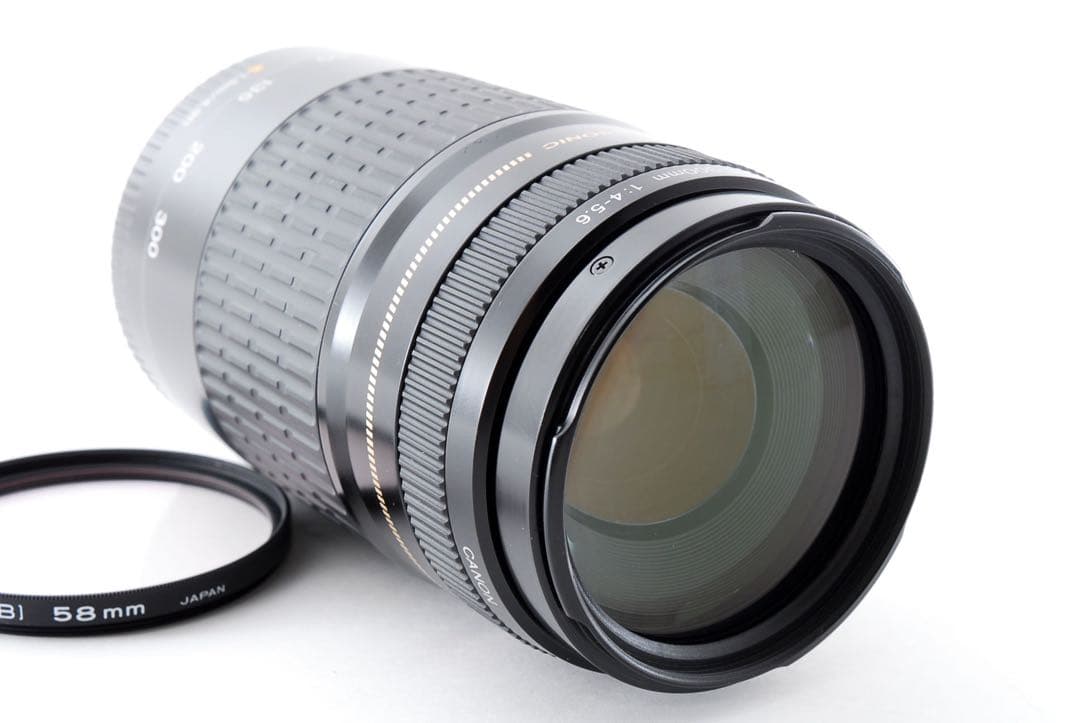 キヤノン/フード付き/Canon EF 75-300㎜F4-5.6　 USM