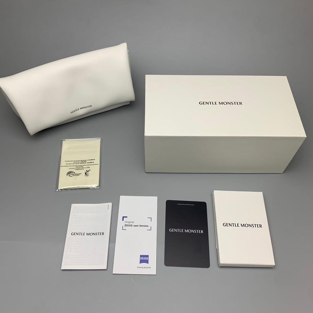 GENTLE MONSTER ブラック スクエア サングラス musee