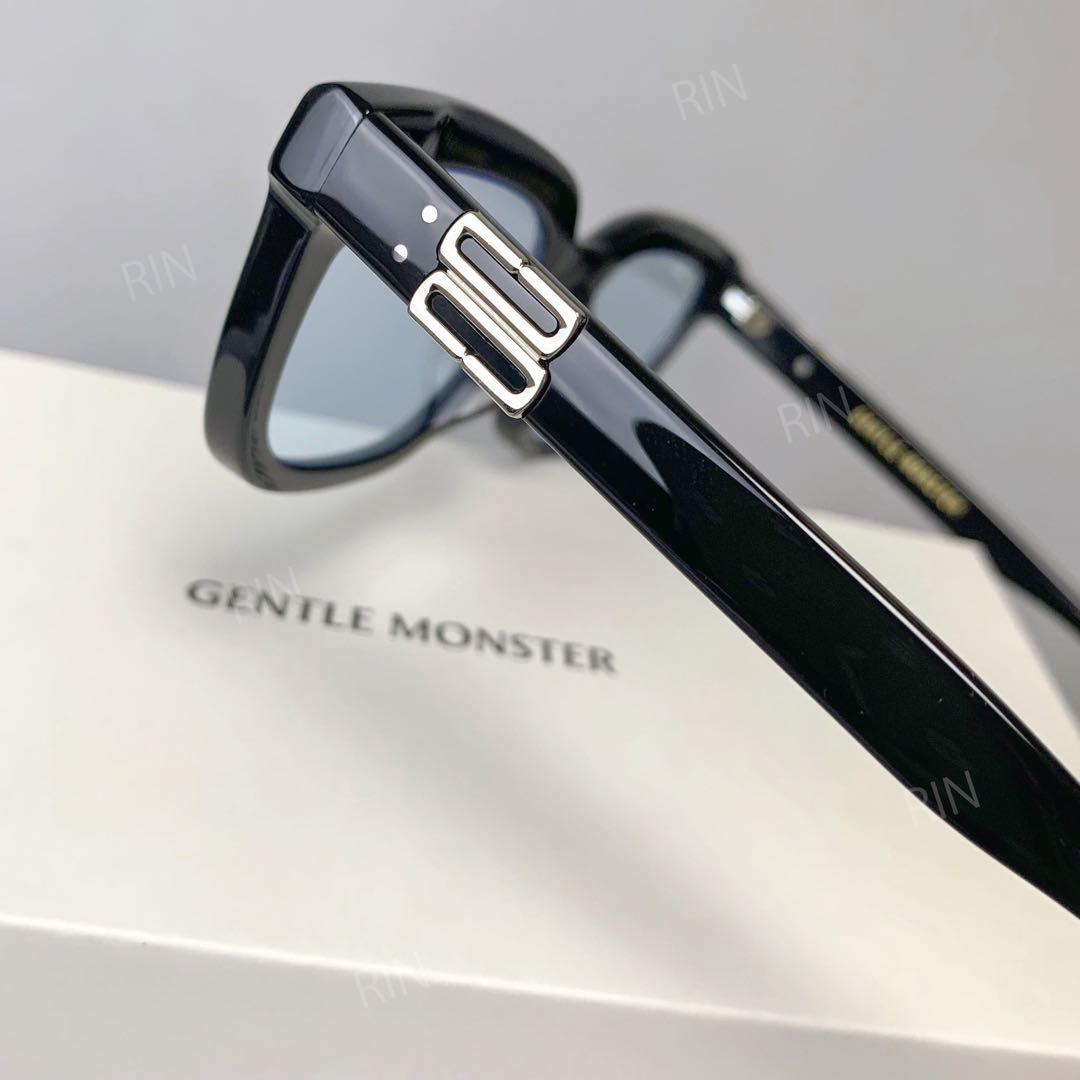 GENTLE MONSTER ブラック スクエア サングラス musee