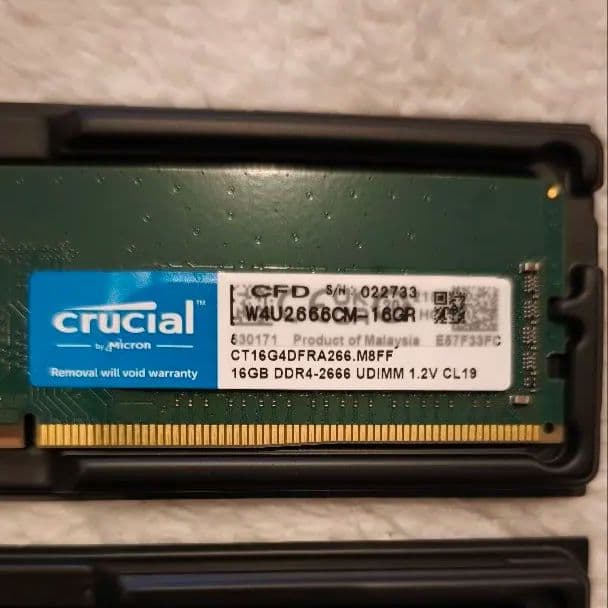 ア*ア様 Crucial 32GB DDR4 2666MHz メモリー
