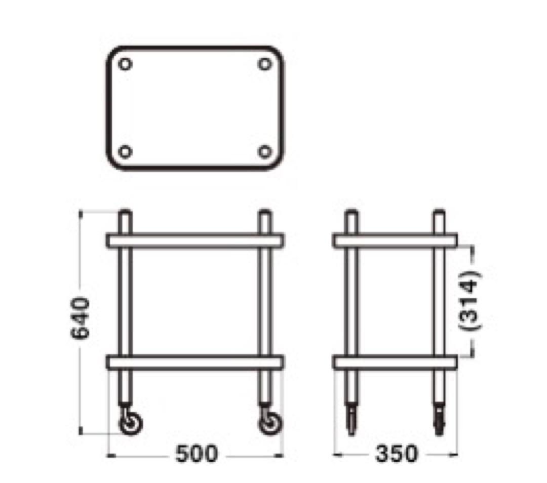 normann  Block テーブル ホワイト①