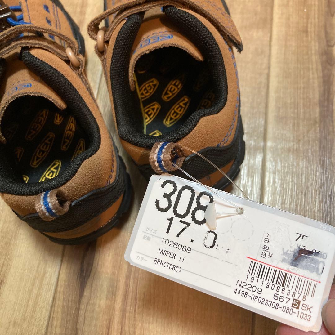 KEEN ジャスパーIIキッズ スニーカー 17cm