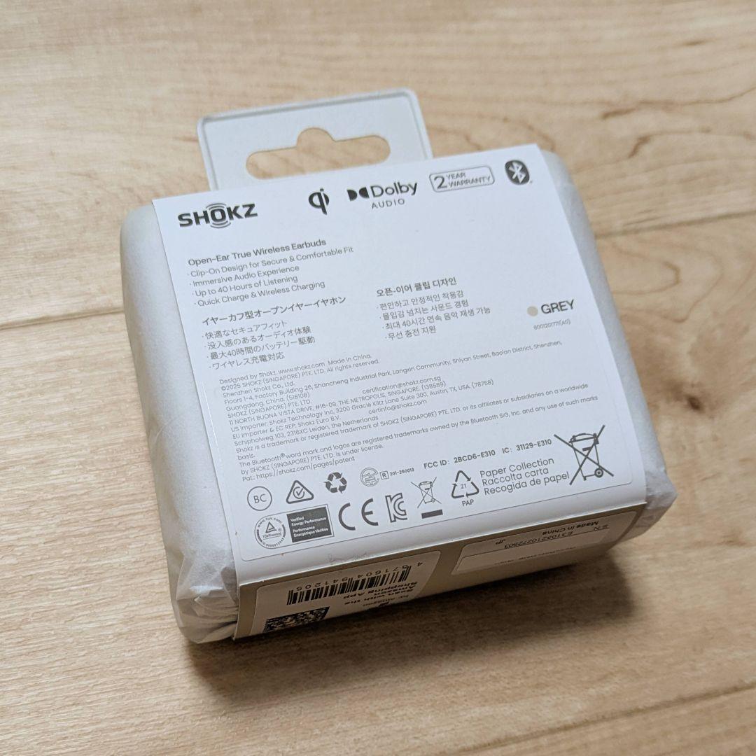 SHOKZ ショックス OpenDots ONE ワイヤレス イヤーカフイヤホン