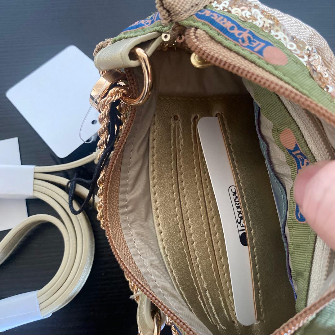 レスポートサック 2WAY CHAIN MINI BAGサンシャインゴールド