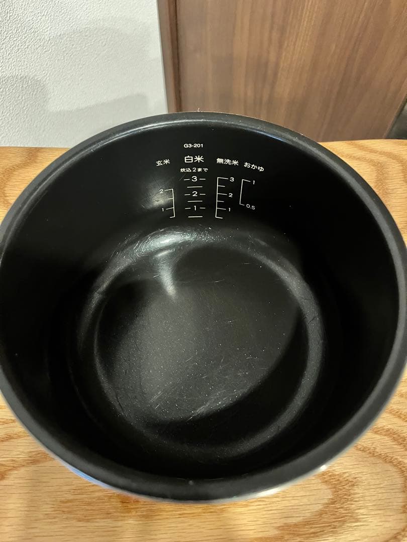 【美品】バルミューダ炊飯器 The Gohan