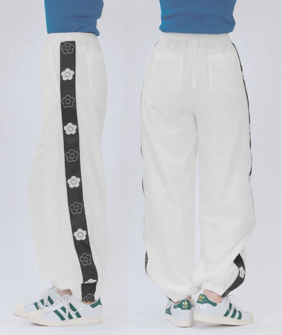 MARY QUANT ナイロンパンツ デイジーラインパンツM