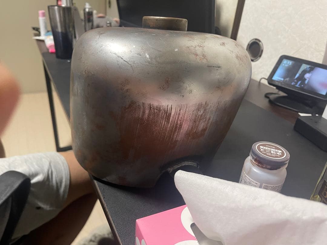 汎用 スポーツスタータンク ダメージ加工 スポタン チョッパー